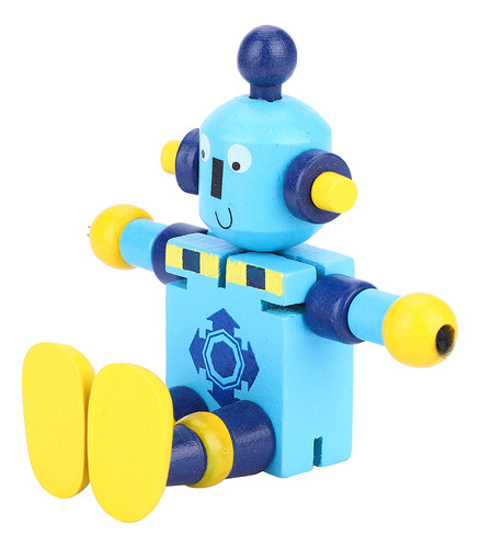 Robot Toys Personality Cute Wooden Learning & Educational