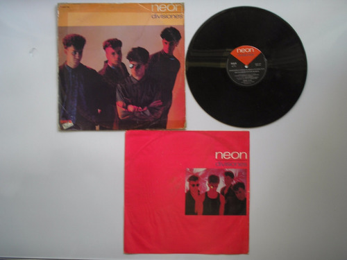 Lp Vinilo Neon Divisiones Printed Mexico 1988