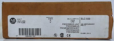 Allen Bradley 1747-l532 Ser D Plc Processor Unit Ddq