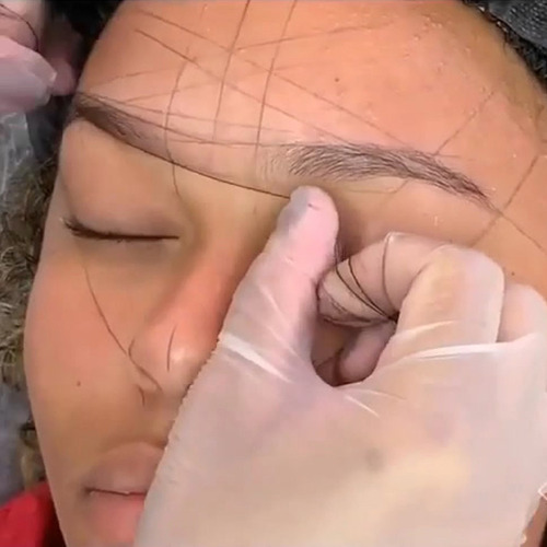 Um Mapeamento De Sobrancelhas, Cordão, Tatuagens, Sobrancelh