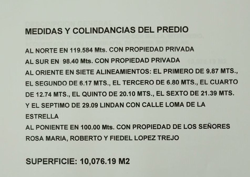 Terreno En Venta Con Excelente Ubicación En Lomas Residencial Pachuca