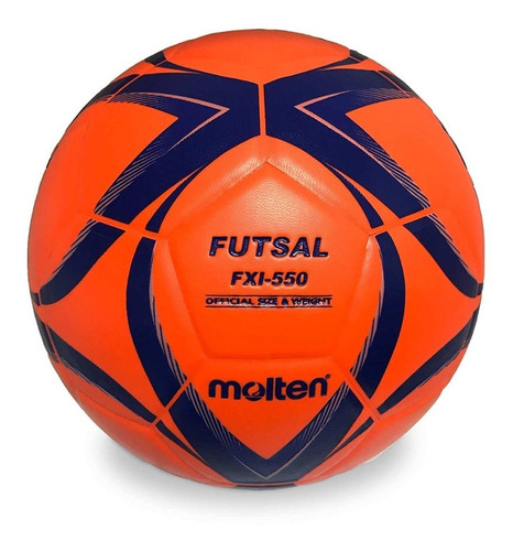 Balón Futsal Fxi-550 # 3.8 Oficial Bote Bajo Molten