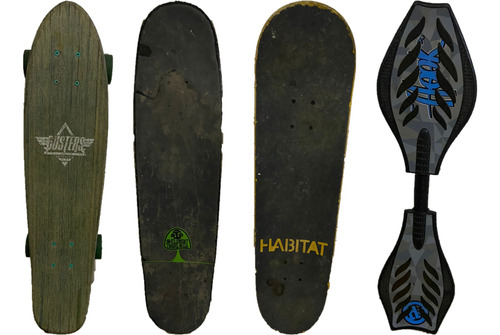 Paquete De 4 Skate Patinetas Completas