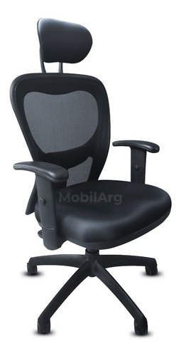 Imagen 1 de 9 de Sillón Ejecutivo Citiz Ergonomico Oficina Con Brazos Regulables Cabezal Y Apoyo Lumbar + Envio Gratis