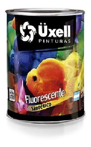 Esmalte Fluorescente Uxell X 1/4 Lt