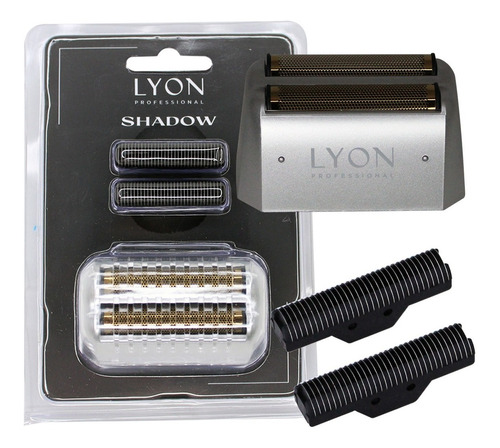 Lyon Shadow Repuesto Afeitadora Shaver Cabezal + Cuchillas