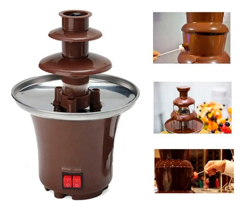 Torre De Chocolate Cascata Fácil De Usar Ideal Bancada