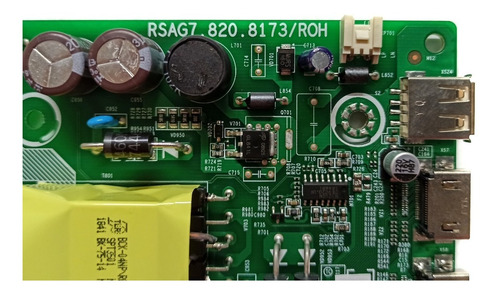 Imagen 4 de 5 de Mainboard Hisense Rsag7.820.8173/roh | 32h5500e