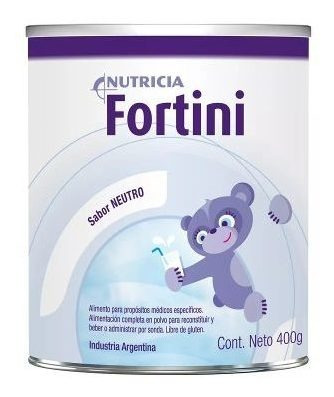 Fortini Suplemento Nutricional En Polvo Neutro Lata X 400grs