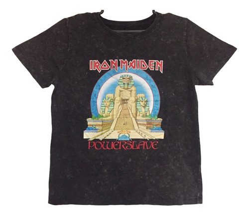 Polera Iron Maiden, Talla M, Mujer