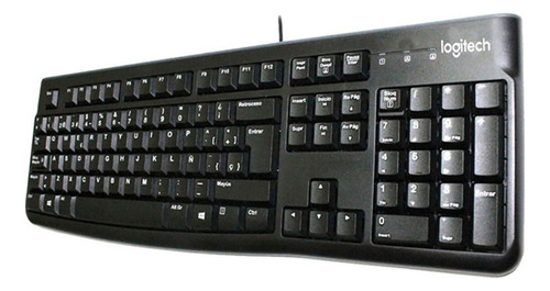 Teclado Alambrico Logitech K120 Usb Plug And Play Español