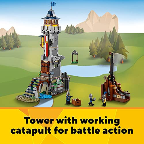 Castillo Medieval De Juguete Lego Creator 3 En 1 Para Tower