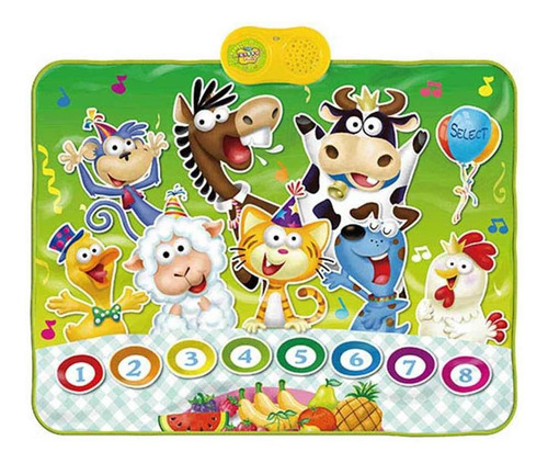 Alfombra Didactica Zippy Toys Animal Party Art.936