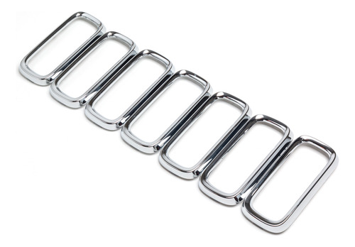 Imagen 2 de 7 de Aros Cromados Parrilla Jeep Renegade 16/20