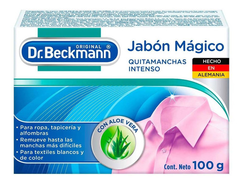 Jabón De Lavandería En Barra Dr. Beckmann Jabón Mágico 100g