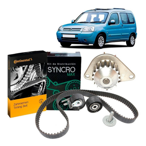 Kit Distribucion + Bomba Para  Berlingo 1.4 Tu3jp 2004 2009