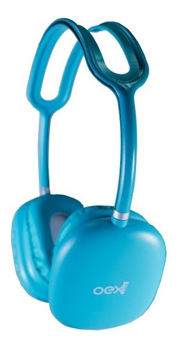 Fone Com Microfone Bluetooth Honey C/entrada Micro Sd Oex Cor Azul