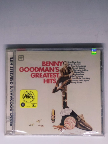 Cd  Benny Goodman  Greatest Hits                Supercultu