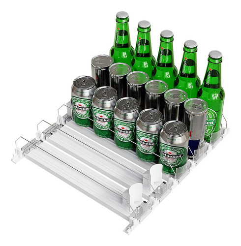 Organizador De Bebidas Para Refrigerador, Organizador De Lat