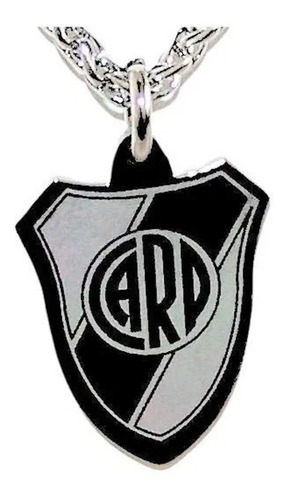 Foto Medalla Escudo Futbol Acero Quirúrgico Personalizada