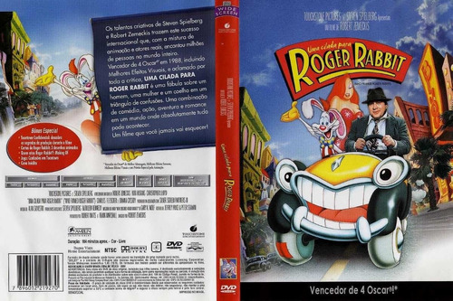 Uma Cilada Para Roger Rabbit Dvd Original Novo Lacrado