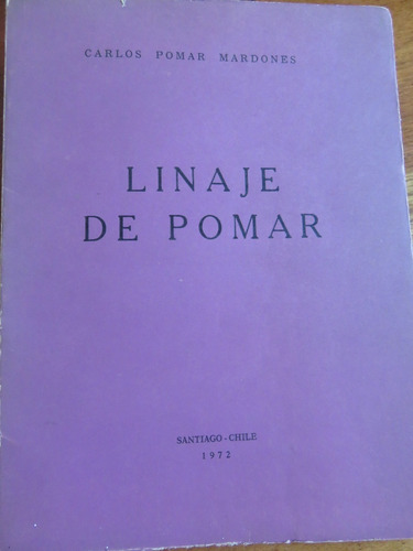 Linaje De Pomar Villa Ajo Genealogía Soffia Alcázar Infante (Usado)