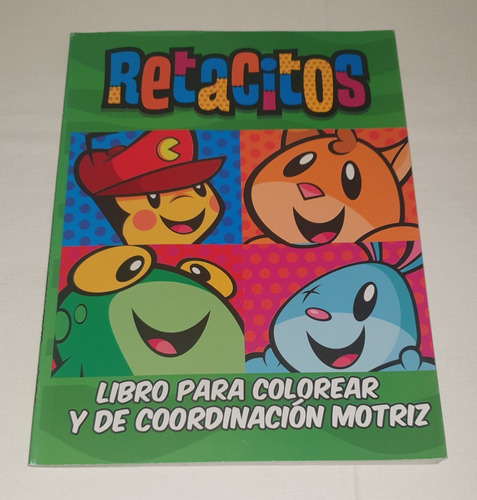 Libros Para Colorear & Actividades Retacitos Con 10 Pzas