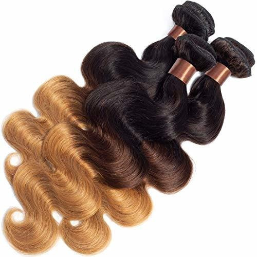 Pelo Negro Braziliana Virgen Ombre Pelo Cuerpo De Ycr48