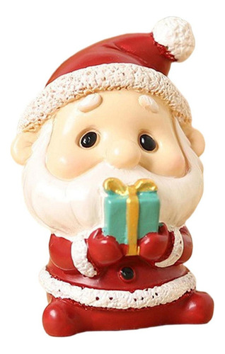 1 Pieza De Adornos Navideños De Figuras De Papá Noel De