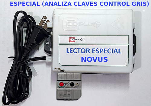 Analizador Lector De Claves Novus Codiplug