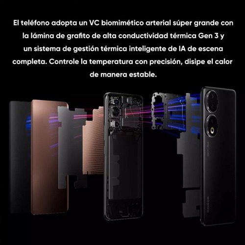 Smartphone Honor 90 5g Dual Sim Teléfono 256gb 8gb Ram Celular 5000 Mah 6.7 Pulgadas Cyan