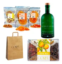 Comprar Kit Regalo Especias Trago Gin Botánicos Corfú X4 Cítricos   