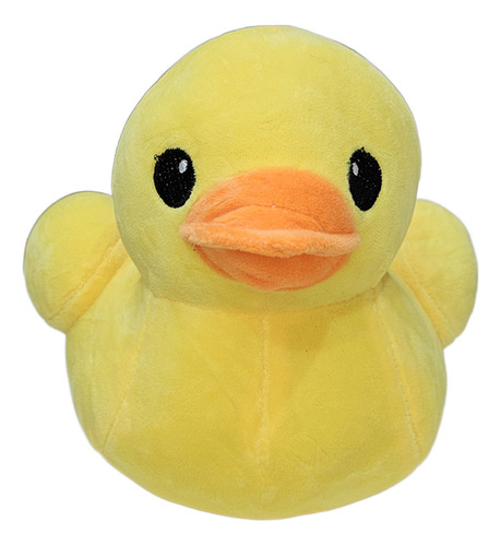 Pato De Peluche Amarillo Chico 20cm Soft Super Tierno Amarillo