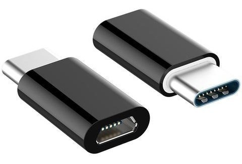 Adaptador V8 Micro Usb Hembra A Usb Tipo C Macho Samsung