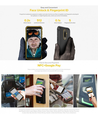 Armor X8 - Dualsim 4g Todo Terreno Ip68 Ip69 Resistente