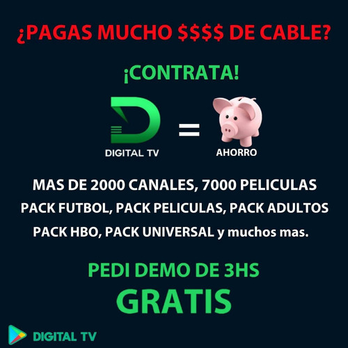 Imagen 4 de 4 de Plataforma De Televisión Digital Para Todos Los Dispositivos