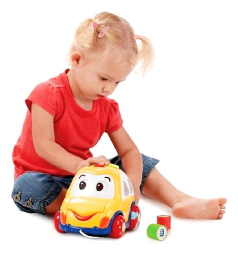 Juguete De Arrastre Para Niña Auto De Juguete Musical Luces