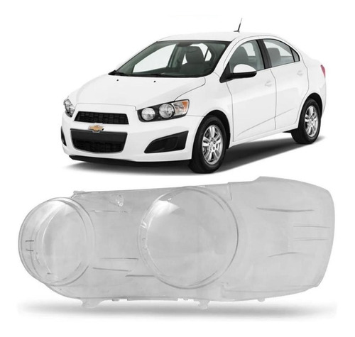 Lente Farol Chevrolet Sonic 2012 2013 2014 2015 16 Esquerdo