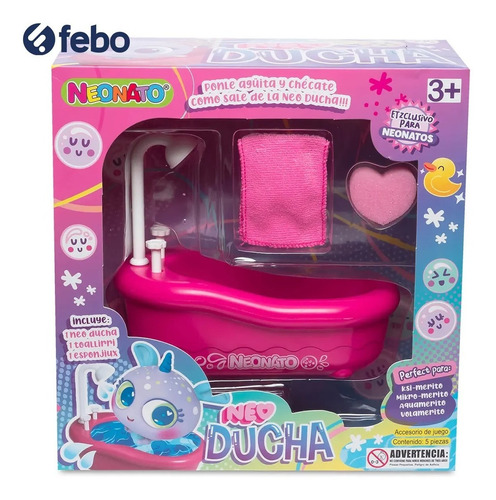 Distroller Neo Ducha Ksi 5 Piezas Para Muñeco Febo