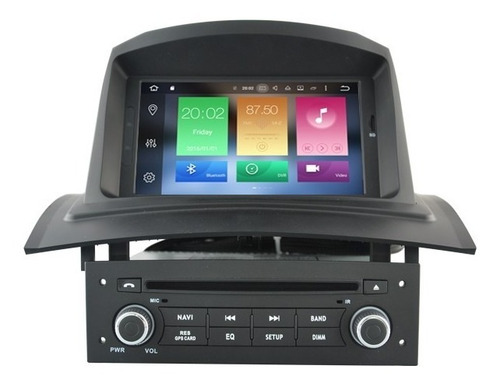 Radio Navi Gps Bluetooth Renault Megane 2 Android 9 64gb 4gb
