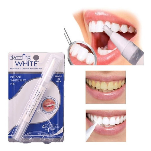 Lápiz Blanqueador Dental Instantáneo Dientes Peróxido Gel