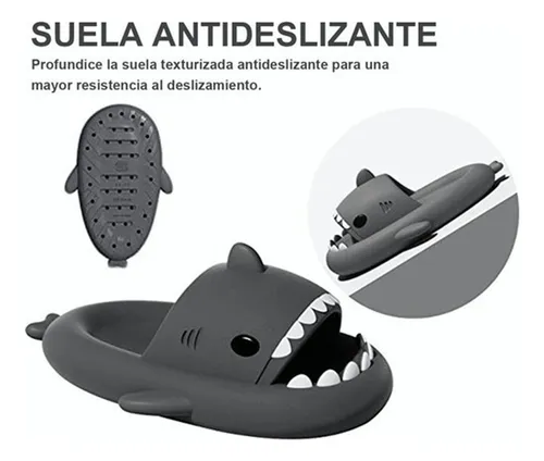 Sandalia Tiburon Shark Niña Niño Chancla Confort Agua Oferta