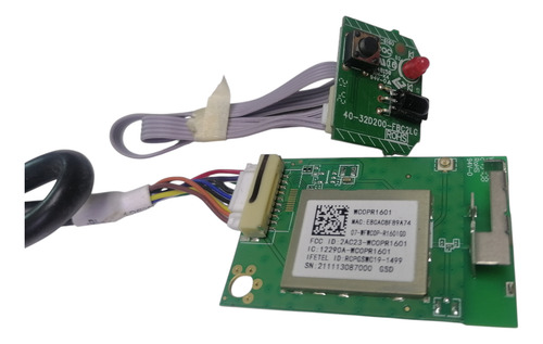 Botonera Y Wifi Para Tv Atvio Atv-40hdr (Usado)