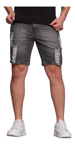 Bermudas Shorts Jeans Sarja Colorido Oferta 