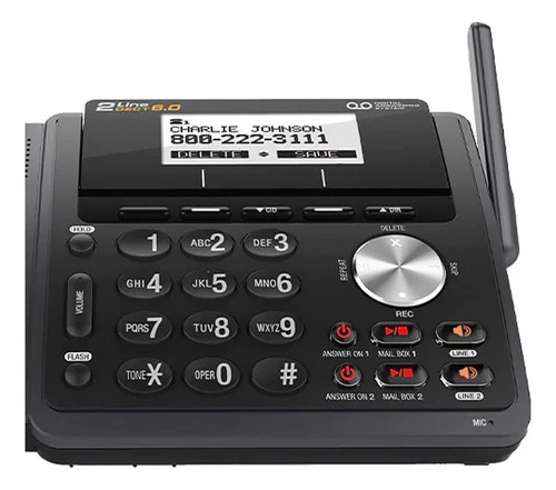 At&t Tl88102 Sistema De Respuesta De 2 Líneas Con 3 Teléfono