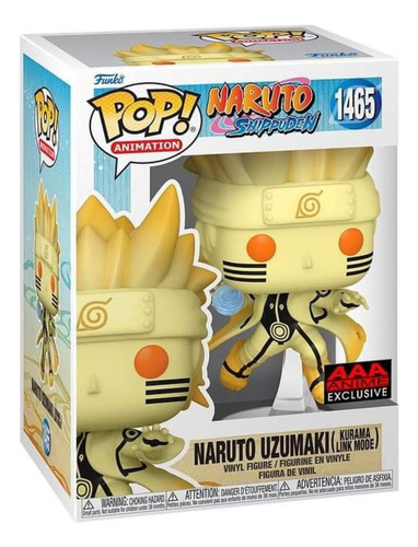 Funko Pop! Naruto Shippuden - Naruto Link Kurama Aaa #1465