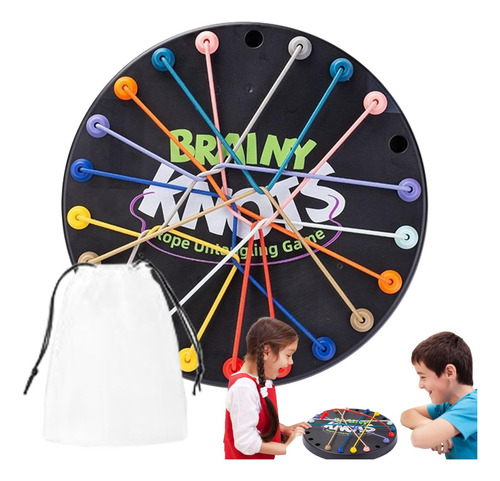 Rope Untying Game Toy, Brainy Knots Rope Untangling Table
