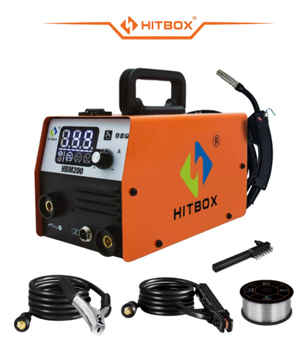 Maquina Soldadora 200amp Portátil Soldador 3 En 1