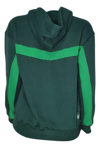 Blusa Moletom Palmeiras Feminino Verd o Produto Licenciado Frete