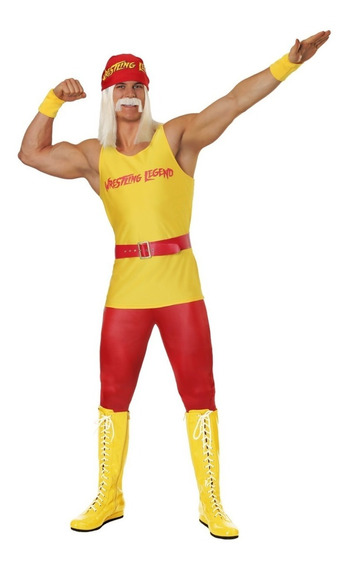 Lima recoger Pantera Disfraz Hulk Hogan Para Adulto | MercadoLibre 📦